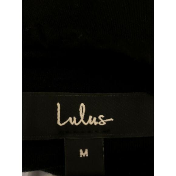 Lulu's skirt black bodycon M - Picture 2 of 3